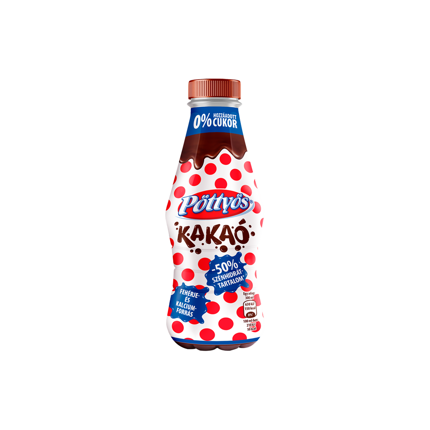 Pöttyös kakaó 0% hozzáadott cukorral 300 ml