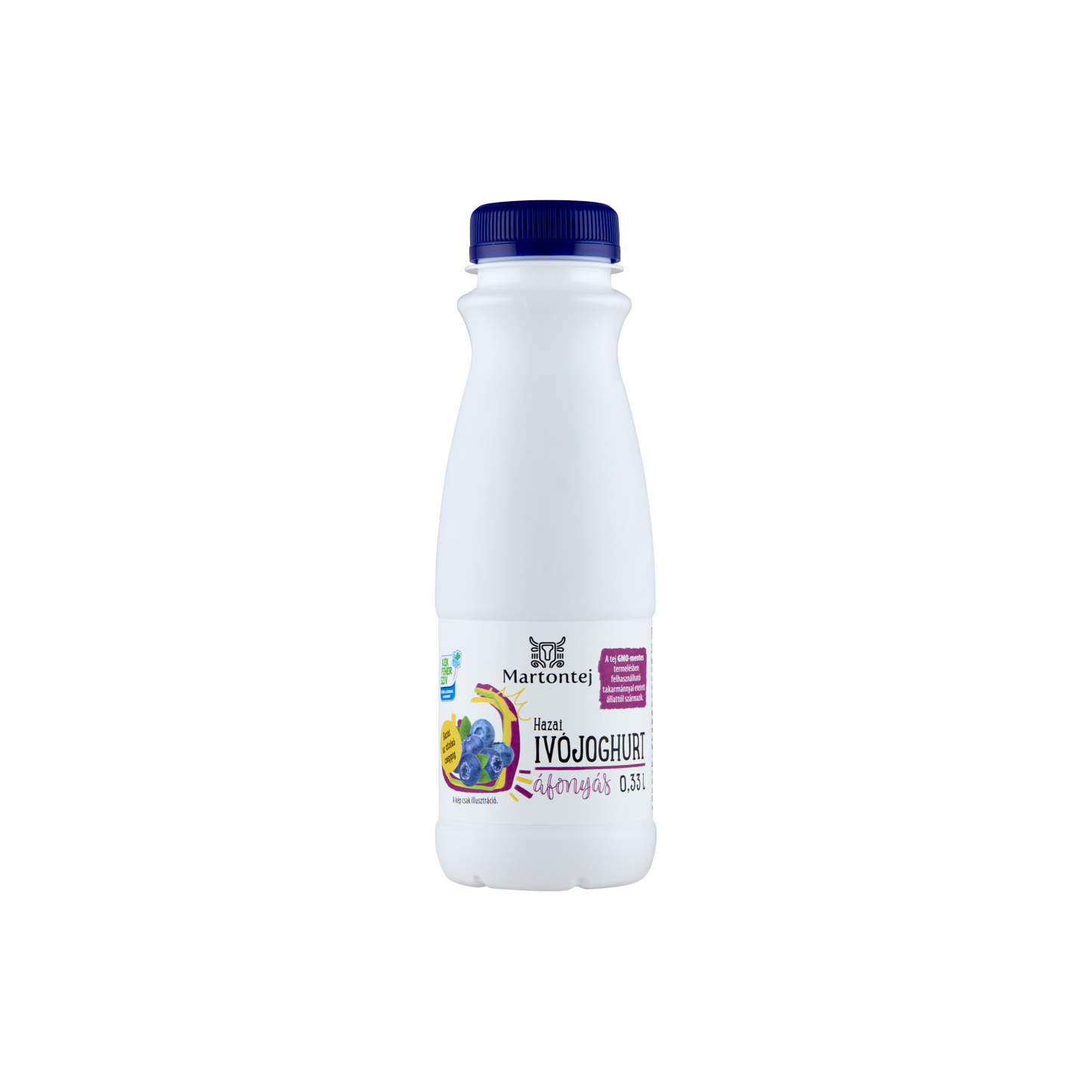 Martontej hazai áfonyás ivójoghurt 0,33 l