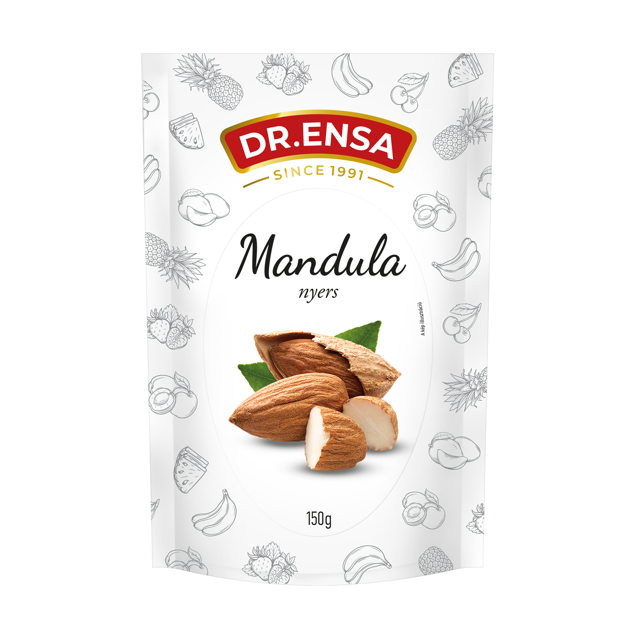 Nyers mandula 150G