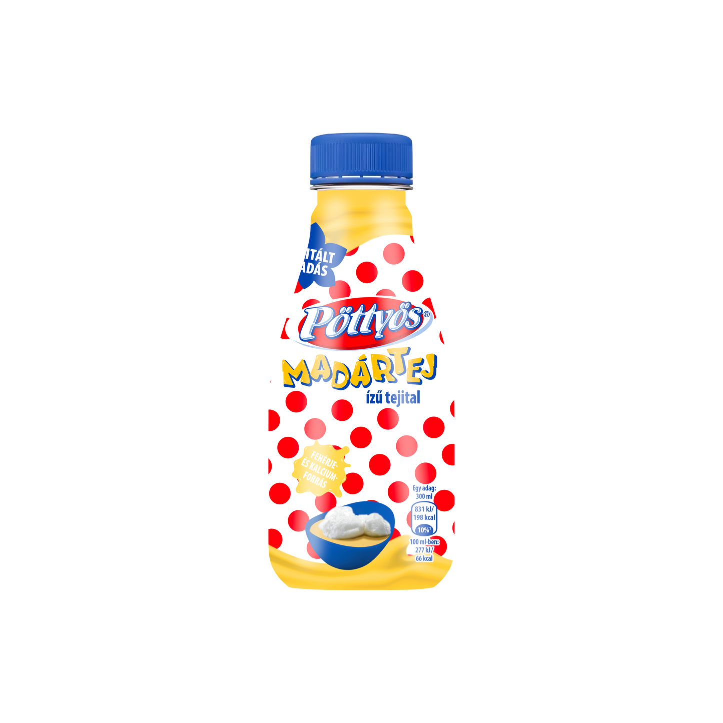 Pöttyös UHT, zsírszegény, madártej ízű tejital 300 ml