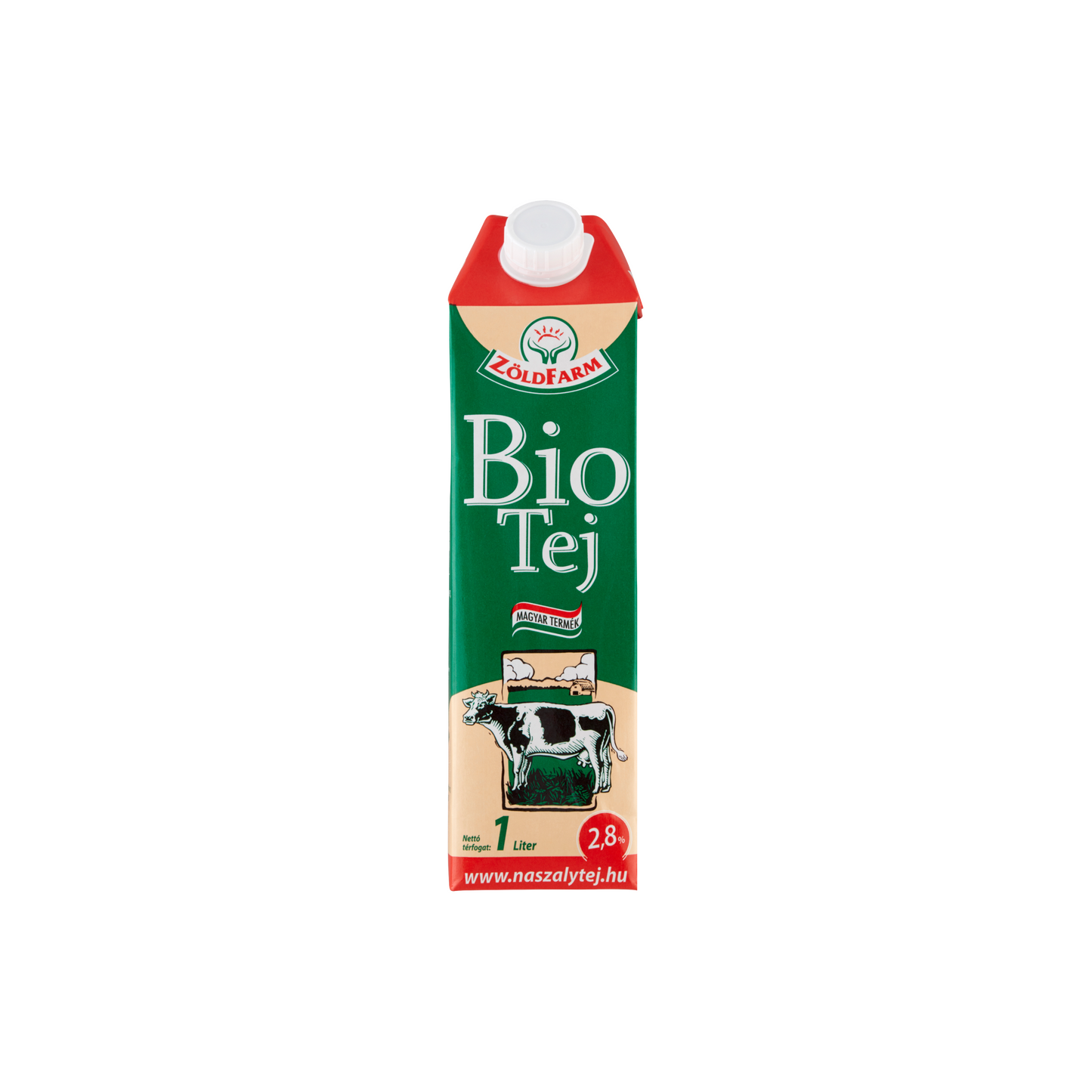 Zöldfarm Bio UHT tej 2,8% 1 l