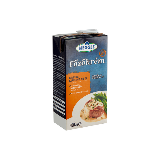Meggle Creme Cuisine UHT főzőkrém növényi zsírral 15% 500 ml