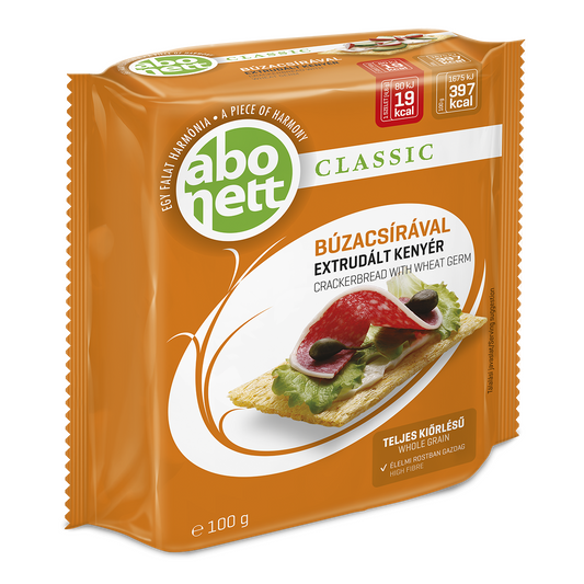 Abonett Classic extrudált kenyér búzacsírával 100 g