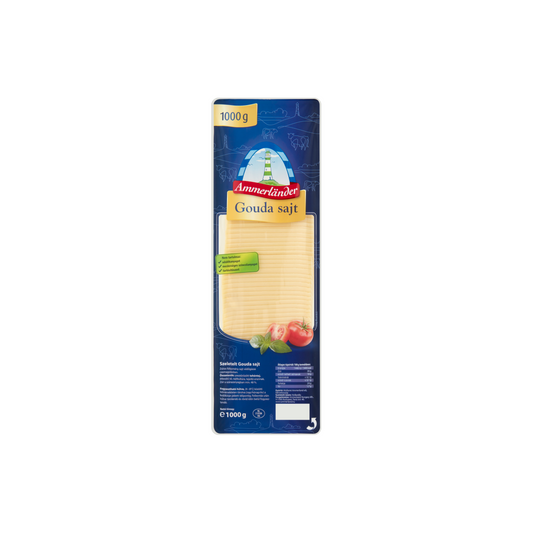 Ammerländer szeletelt gouda sajt 1000 g