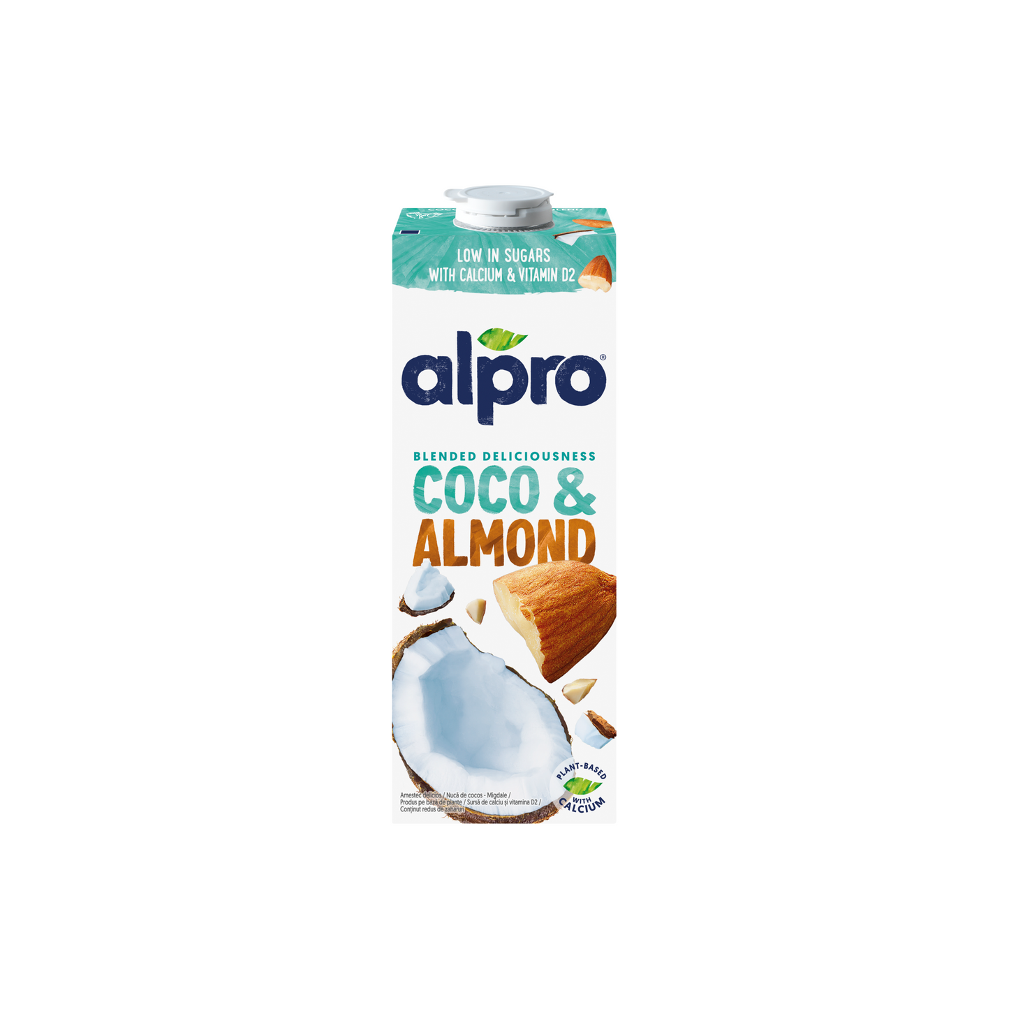 Alpro zsírszegény kókuszos-mandulás ital hozzáadott kalciummal és vitaminokkal 1 l
