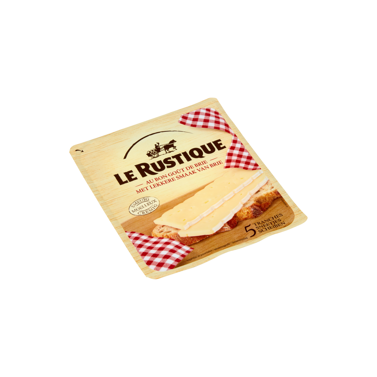 Le Rustique zsírdús, szeletelt lágy sajt 125 g