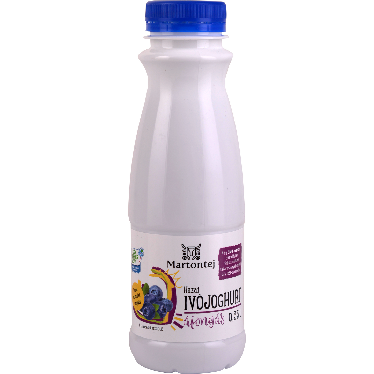 Martontej hazai áfonyás ivójoghurt 0,33 l