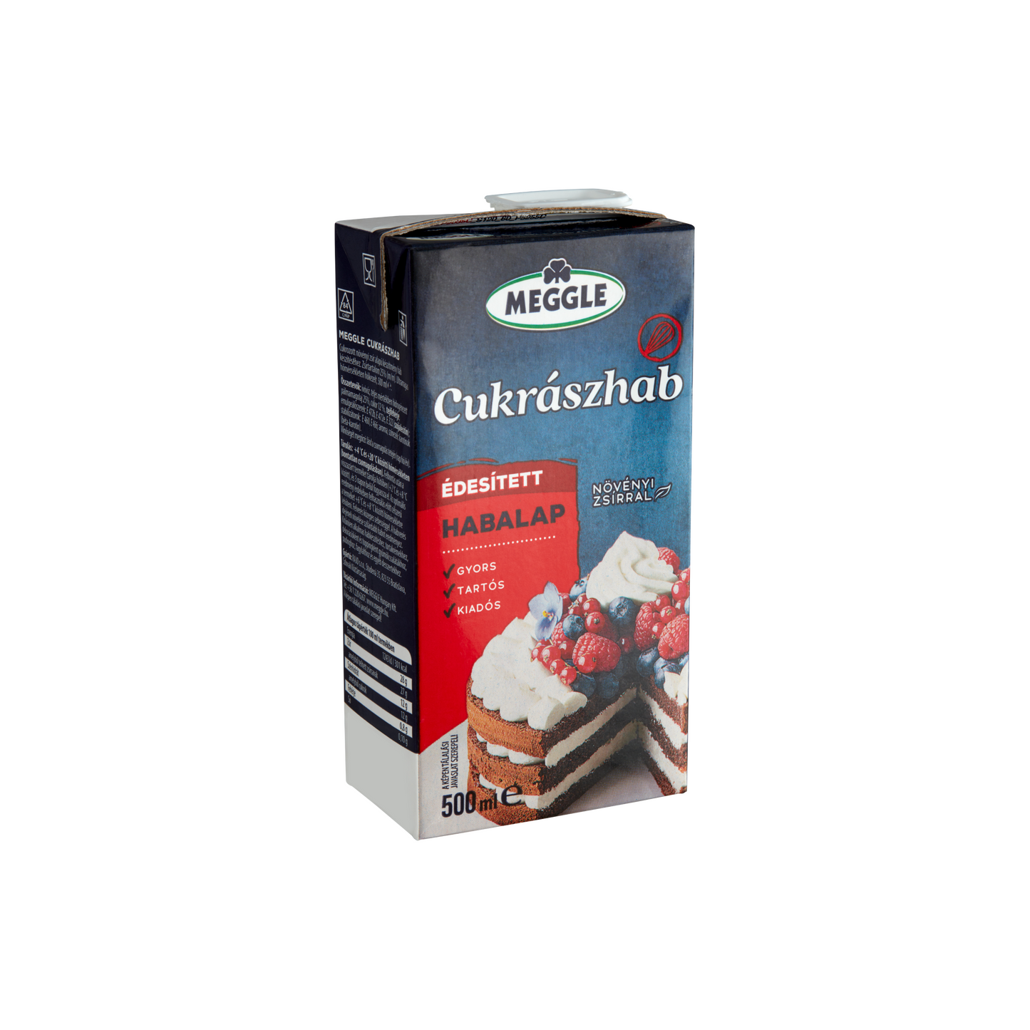 Meggle UHT cukrászhab 500 ml