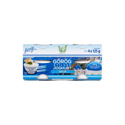 Real Nature görög natúr joghurt 4x125 g