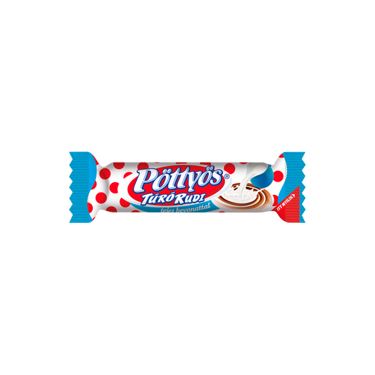 Pöttyös Túró Rudi natúr túródesszert tejes bevonattal 30 g
