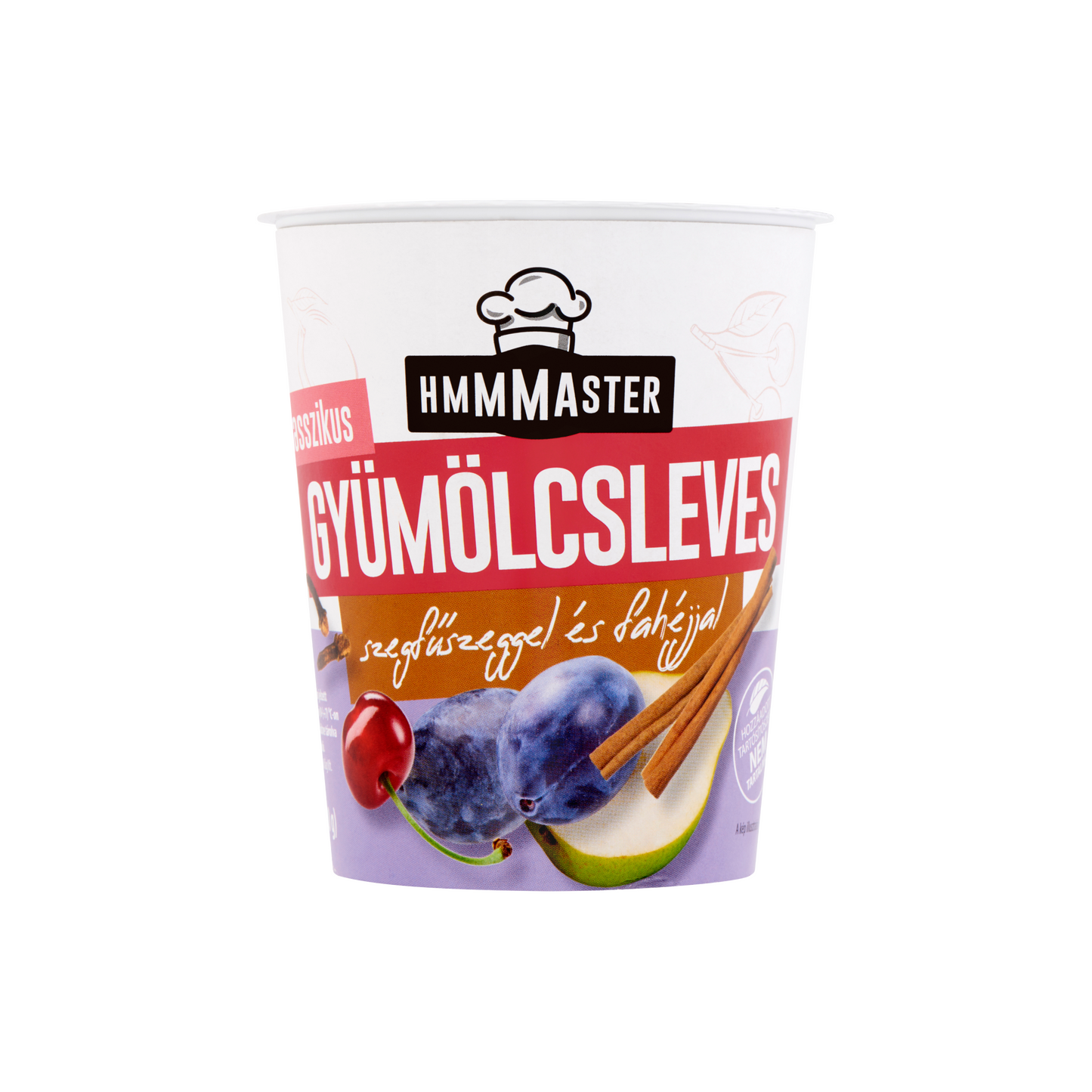 Hmmmaster klasszikus gyümölcsleves szegfűszeggel és fahéjjal 320 g