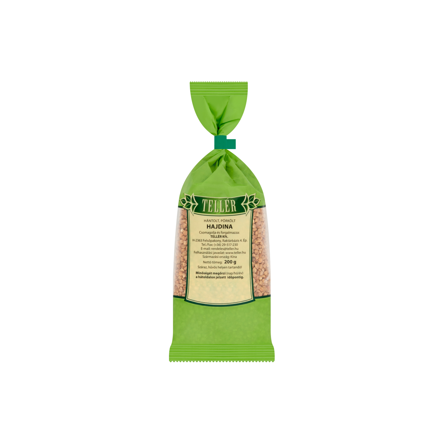 Tellér hántolt, pörkölt hajdina 200 g