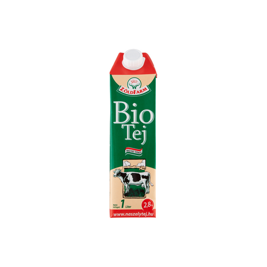 Zöldfarm Bio UHT tej 2,8% 1 l
