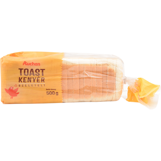 Auchan Kedvenc Toast kenyér szeletelt 500 g