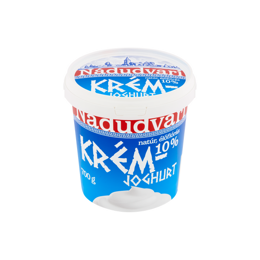 Nádudvari natúr élőflórás krémjoghurt 700 g