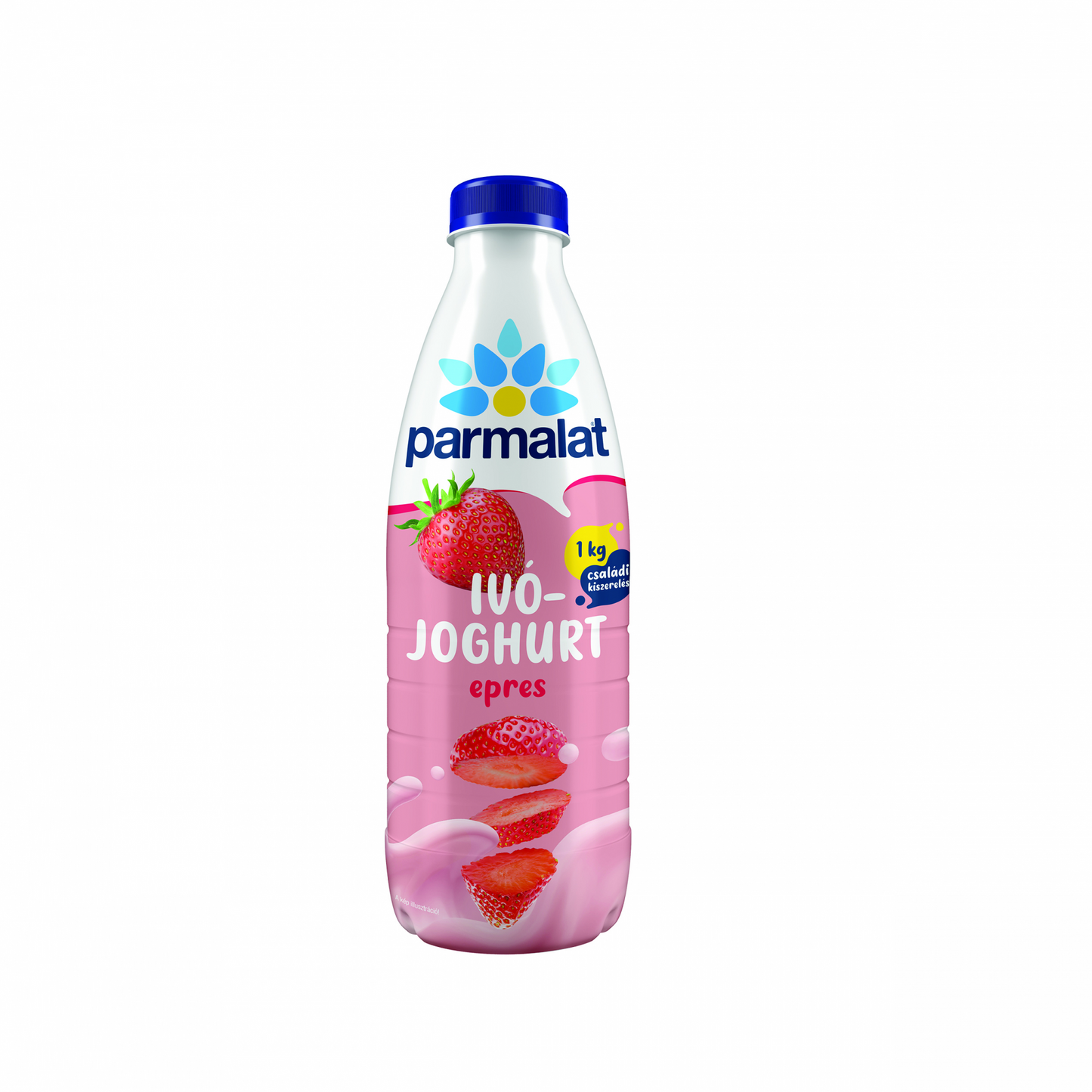Parmalat zsírszegény epres ivójoghurt 1 kg