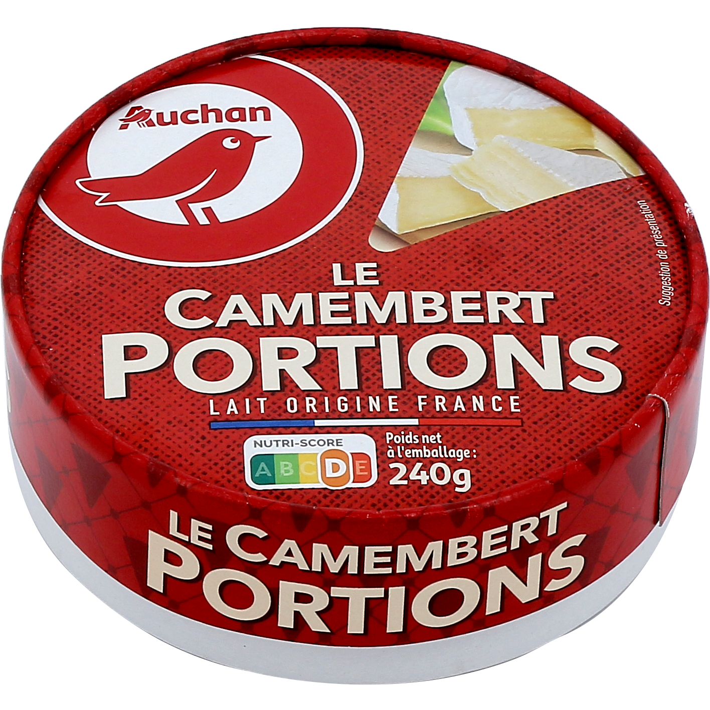 Auchan Kedvenc camembert sajt 8 db  240 g